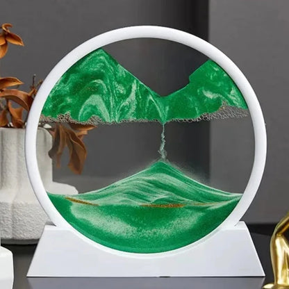 Ocean Sands: Dynamic 3D Sand Art for Home & Office Decor